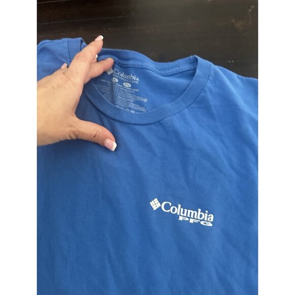 Columbia Short Sleeve PFG T-Shirt Size Mens Xxl Fishing Graphic - Picture 3 of 3